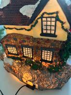 Verlicht kersthuisje met muziek, Diversen, Kerst, Ophalen of Verzenden, Zo goed als nieuw
