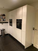 Design Greeploze Keuken met Eiland & Bar GEDEMONTEERD, Huis en Inrichting, Wit, Overige typen, Ophalen of Verzenden, Zo goed als nieuw