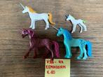 PLAYMOBIL V98: LOT 4 EENHOORNS, Ophalen of Verzenden