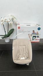 Stokke tripp trapp newborn set - beige, Kinderen en Baby's, Ophalen, Zo goed als nieuw
