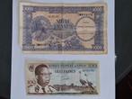 Bankbiljetten van Belgisch-Congo en Hongarije, Ophalen of Verzenden, Hongarije