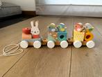 Houten stapeltrein Janod, Kinderen en Baby's, Speelgoed | Houten speelgoed, Ophalen, Zo goed als nieuw