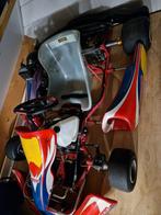 Tecno kart 125cc rotax, Sport en Fitness, Karting, Ophalen, Zo goed als nieuw, Kart