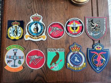 luchtmacht 63 x patch BAF FAE Force Aérienne beschikbaar voor biedingen