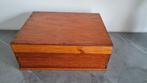 houten opbergkoffer - schilderskoffer - naaidoos, Ophalen of Verzenden