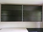 Te koop: 2 zwarte kewlox hangkasten in hele goede staat, Huis en Inrichting, Ophalen, Gebruikt, Minder dan 150 cm, Minder dan 100 cm