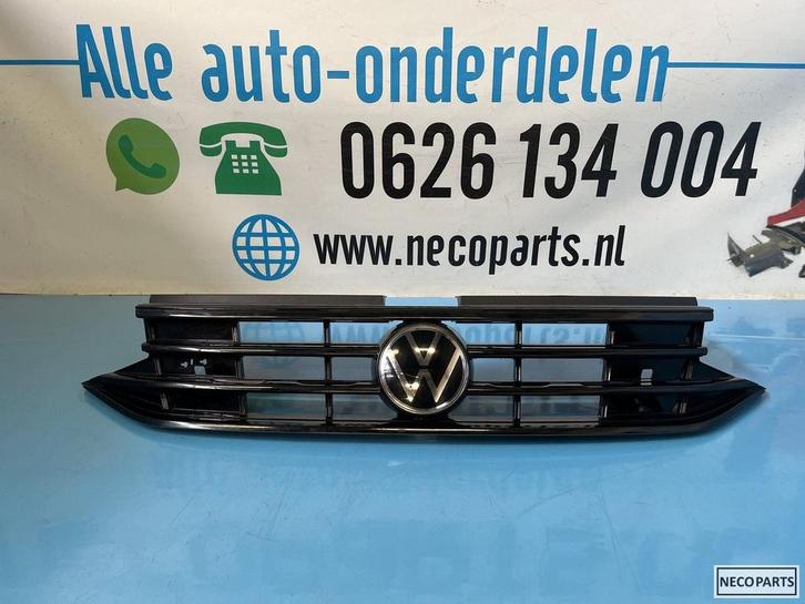 VOLKSWAGEN TIGUAN R-LINE 5NA GRILL GRILLE RADAR ORIGINEEL, Auto-onderdelen, Carrosserie, Bumper, Volkswagen, Achter, Gebruikt
