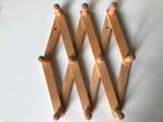 Houten kapstok verselbaar accordeon, Antiek en Kunst, Ophalen of Verzenden