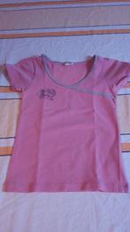 t-shirts meisjes, korte mouwen, maat 128 (8 jaar), Ophalen of Verzenden, Gebruikt, Meisje, Shirt of Longsleeve