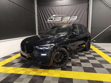 BMW X5 3.0AS xDrive45 394pk M-pack+Shadow/Lucht + 23inch, Autos, Cuir, Achat, 285 ch, X5