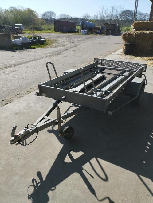 Motor aanhanger te huur of te koop  motorremborq, Auto diversen, Aanhangers en Bagagewagens, Ophalen