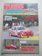 TURBO FRANCORCHAMPS RAS SPORT FORD CALIBRA 4X4 SNIJERS, Boeken, Gelezen, Ophalen of Verzenden, Ford