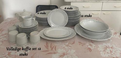 Volledige koffieset en servies, Antiek en Kunst, Antiek | Servies compleet, Ophalen
