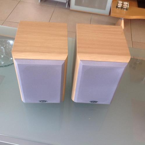 Luidsprekers Eltax Mellennium 80 in perfecte staat met ophan, Audio, Tv en Foto, Luidsprekerboxen, Zo goed als nieuw, Front, Rear of Stereo speakers