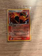 Pokemon kaart typhlosion, Ophalen, Gebruikt, Losse kaart, Foil