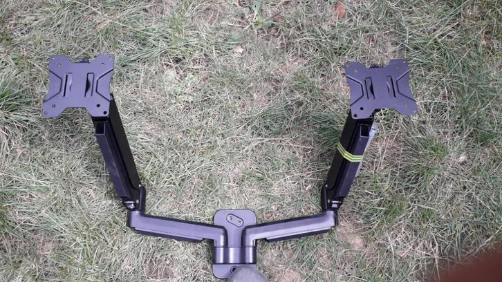 Support Mural Ecrans PC pour 2 Moniteurs de 13 à 27 Pouces, Informatique & Logiciels, Moniteurs, Neuf, Enlèvement