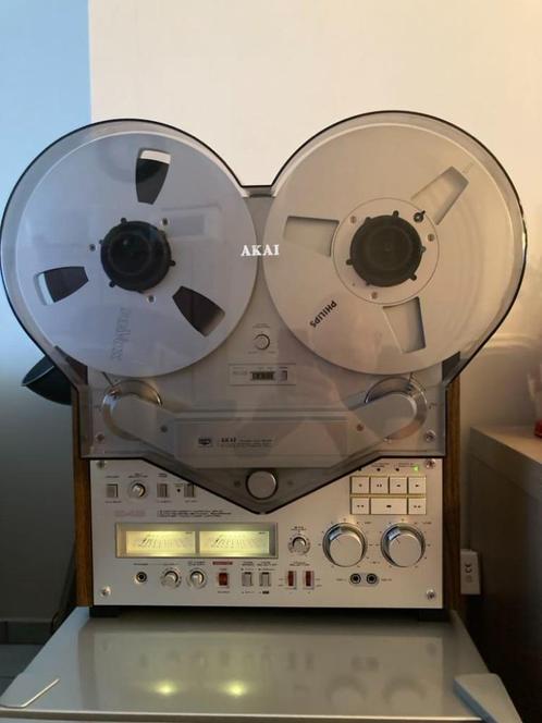 Bandrecorder Akai GX-646, Audio, Tv en Foto, Bandrecorder, Bandrecorder, Met stofkap, Ophalen