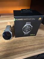 Huawei Watch GT 3 Pro Titanium Classic Zilver 46 mm, Handtassen en Accessoires, Ophalen of Verzenden, Zo goed als nieuw, Hartslag