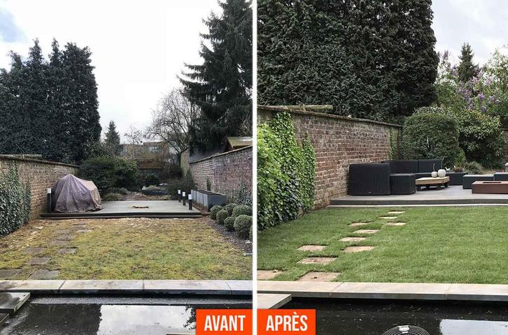Goedkope tuinman, Tuin en Terras, Gras en Kunstgras, Zo goed als nieuw, Ophalen