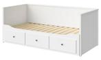 IKEA Hemnes bedbank met 3 lades kan uitgetrokken worden., Huis en Inrichting, Ophalen, Zo goed als nieuw