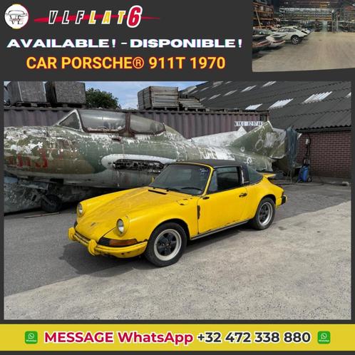 Porsche 911T de 1970, Autos, Porsche, Entreprise, Achat, Essence, Cabriolet, 2 portes, Boîte manuelle, Propulsion arrière, Enlèvement ou Envoi