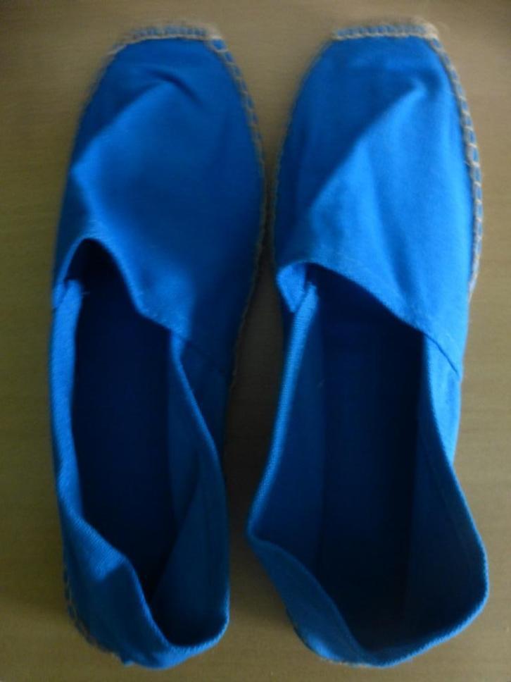 NIEUW espadrilles voor dames of heren P:44, Kleding | Dames, Schoenen, Nieuw, Espadrilles, Blauw, Ophalen of Verzenden
