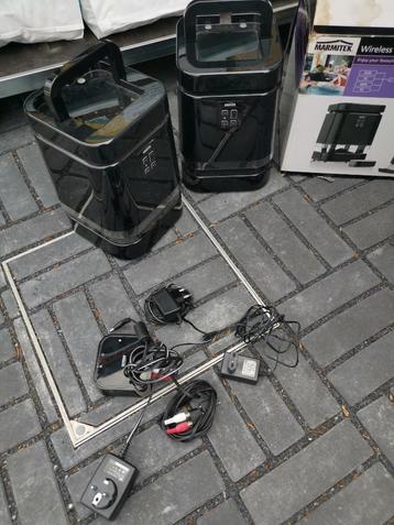 Marmitek Wireless in/outdoor 2-way 360 draadloze speakers beschikbaar voor biedingen