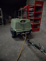 Mobiele compressor, Ophalen