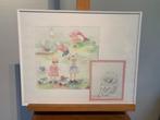 Aquarel spelende kinderen (Alida Goossens - 1933-2025), Antiek en Kunst, Ophalen