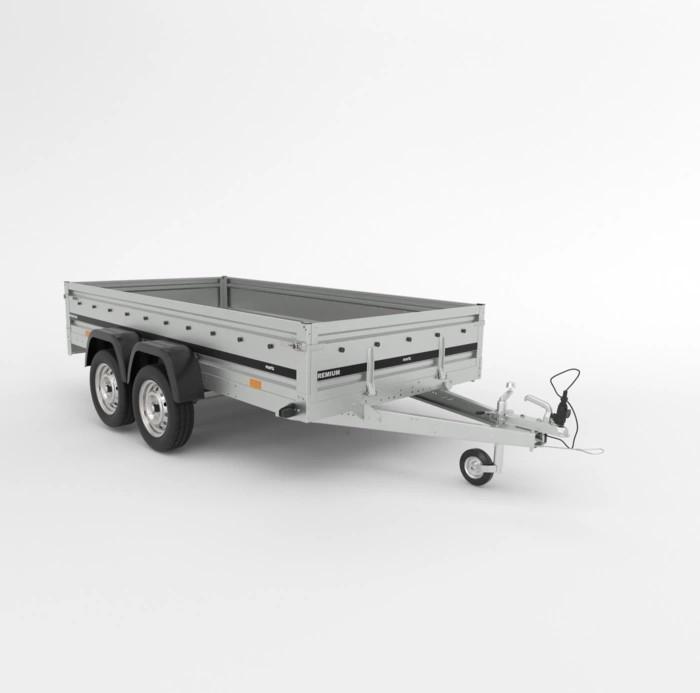 Remorque 750kg,2 essieux a 750Kg chacun , NEUVE 11/2025, Auto's, Bestelwagens en Lichte vracht, Bedrijf, Overige merken, Elektrisch
