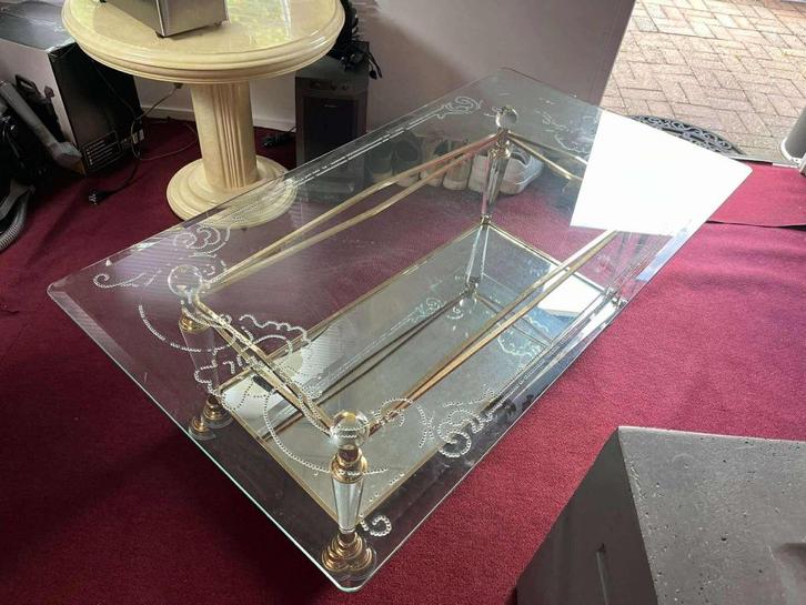salontafel, Huis en Inrichting, Tafels | Salontafels, Zo goed als nieuw, Minder dan 50 cm, 50 tot 100 cm, 100 tot 150 cm, Rechthoekig