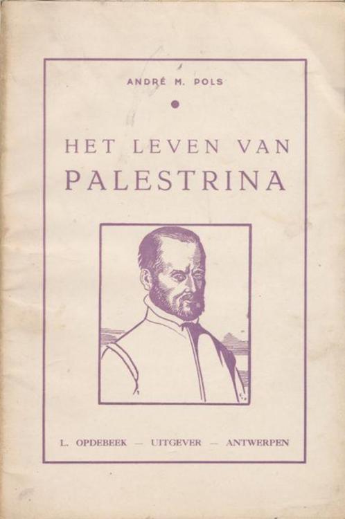 (b258) Het leven van Palestrina, 1937, Boeken, Literatuur, Gelezen, Verzenden