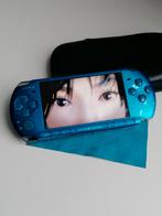 PSP-3004 als nieuw, Games en Spelcomputers, Ophalen of Verzenden, Nieuw, Blauw, PSP 3000