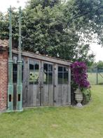 Houten dubbele deur met zijpanelen, Doe-het-zelf en Bouw, Ophalen