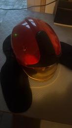 Beandweerhelm brandweer helm rood rode genruikt met licht, Doe-het-zelf en Bouw, Veiligheidshelmen, Ophalen of Verzenden