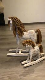2 houten schommel paardjes, Antiek en Kunst, Ophalen of Verzenden