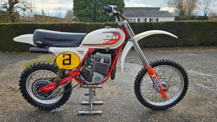 Ktm 400cc Mx Twinshock, Motoren, Motoren | Oldtimers, Crossmotor, 12 t/m 35 kW, 1 cilinder, Ophalen