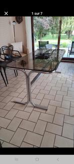 vintage eettafel, Huis en Inrichting, Tafels | Eettafels, Ophalen, Gebruikt, Vintage, 50 tot 100 cm