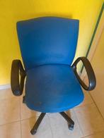 Bureaustoel, Ophalen, Gebruikt, Blauw, Bureaustoel