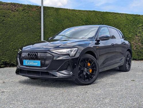 Audi e-tron Q8 e-tron - Black Edition -2x s-line - sportstuu, Auto's, Audi, Bedrijf, Te koop, Q8 e-tron, 4x4, Achteruitrijcamera