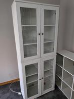 Glazen kast en dressoir, keuken om te geven, Ophalen, Grenenhout