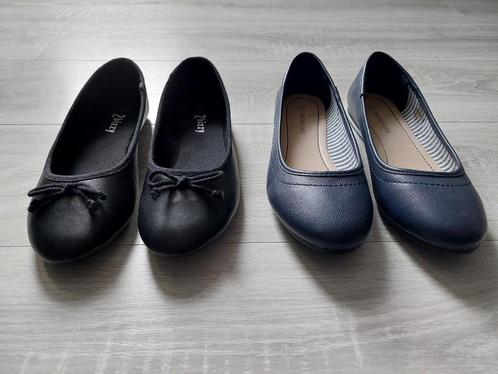 2 paar schoenen - ballerina's Maat 41 ***NIEUW***, Kleding | Dames, Schoenen, Nieuw, Ballerina's, Zwart, Ophalen