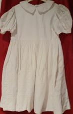 Jolie Robe Blanche et broderie Vintage, Utilisé, Enlèvement ou Envoi