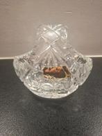 Panier en crystal. Vintage. Made in poland, Enlèvement
