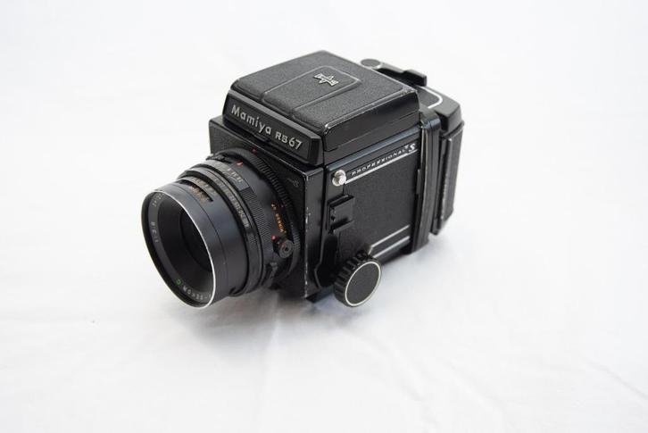 MAMIYA RB67 PROS MET 127MM F/3.5 LENS, Audio, Tv en Foto, Fotocamera's Analoog, Verzenden