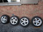 A vendre : 4 jantes en alliage montées avec pneus Hiver, Autos : Pièces & Accessoires, Enlèvement, Pneus hiver, Pneu(s)