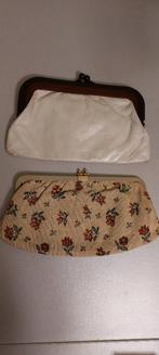 2 belles pochettes vintage clutch en bon état sac à main, Envoi, Comme neuf, Sac à main