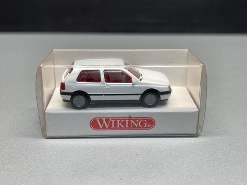 VW GOLF GTi Blanche 1/87 HO WIKING Neuve + Boite, Hobby & Loisirs créatifs, Voitures miniatures | 1:87, Neuf, Voiture, Wiking