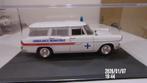 SIMCA MARLY AMBULANCE 59. 1/43 EXC ETAT en VITRINE, Enlèvement ou Envoi, Comme neuf, Voiture, Autres marques