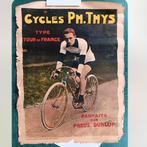 Fietsposter „Cycley Ph Thys” uit 1913, Gelezen